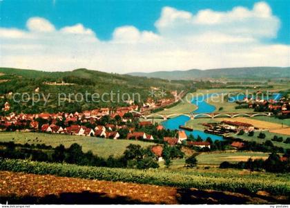 Vlotho Weser Herford NRW Panorama