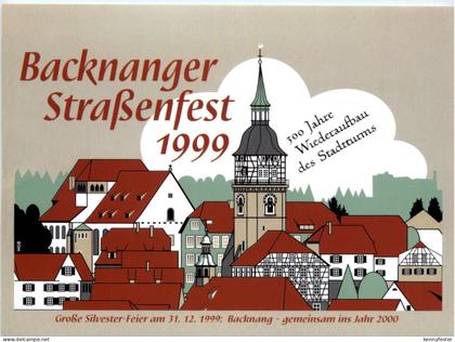 Backnang, Strassenfest 1999