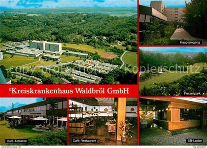 Waldbroel Fliegeraufnahme Kreikrankenhaus