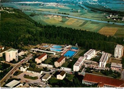 Waldkraiburg Fliegeraufnahme mit Waldbad