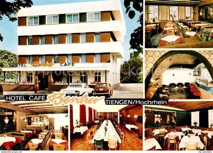73864020 Tiengen Waldshut Hotel Cafe Bercher Gastraeume Bar Tiengen Waldshut