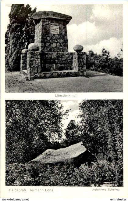 Walsrode - Lönsdenkmal - Heidegrab