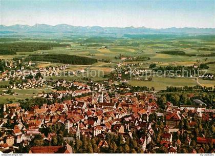 Wangen Allgaeu Fliegeraufnahme