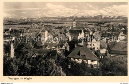 Wangen Allgaeu Panorama