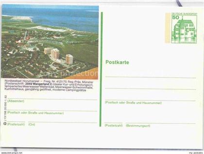 Horumersiel Wangerland Friesland Niedersachsen Panorama Nordseebad Luftaufnahme