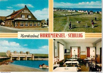 Horumersiel Wangerland Gasthaus Wolken Schleuse Gastraum Strand