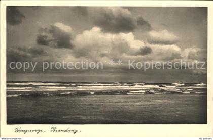 Wangerooge Nordseebad Brandung