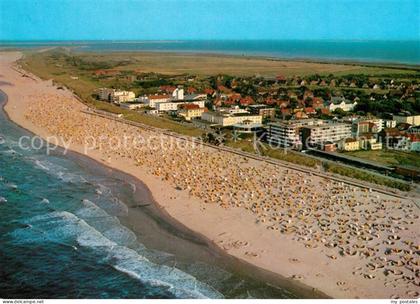 Wangerooge Nordseebad Fliegeraufnahme