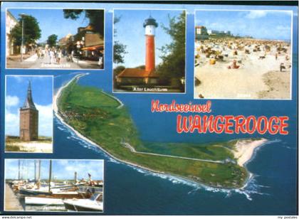 Wangerooge Nordseebad Wangerooge Zedeliusstrasse Leuchtturm Westturm Jachthafen