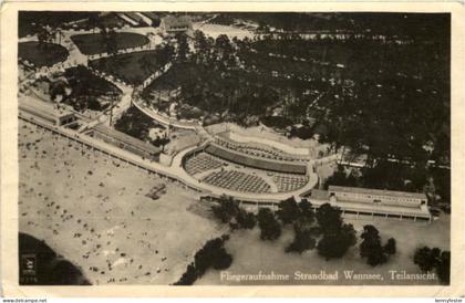 Fliegeraufnahme Strandbad Wannsee