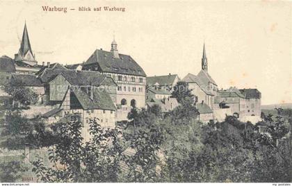 Warburg Westfalen Blick auf die Warburg