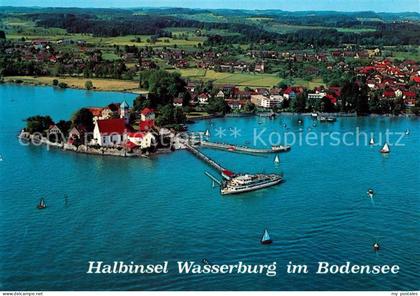Wasserburg Bodensee Fliegeraufnahme