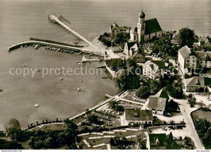 Wasserburg Bodensee Fliegeraufnahme