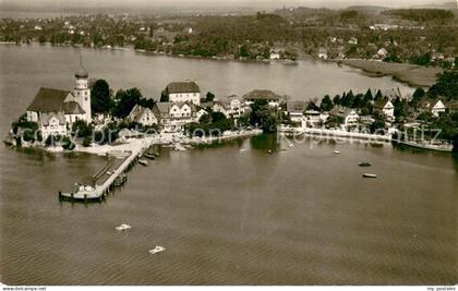 Wasserburg Bodensee Fliegeraufnahme