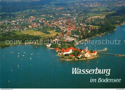 Wasserburg Bodensee Fliegeraufnahme