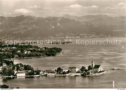 Wasserburg Bodensee Fliegeraufnahme