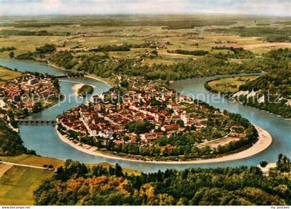 Wasserburg Inn Fliegeraufnahme