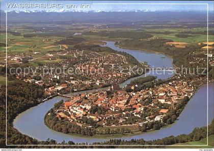 Wasserburg Inn Fliegeraufnahme