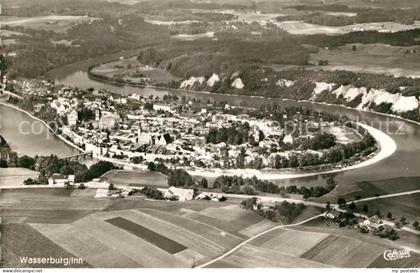 Wasserburg Inn Fliegeraufnahme