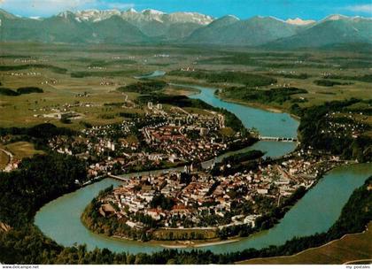 Wasserburg Inn Fliegeraufnahme