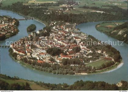 Wasserburg Inn Fliegeraufnahme