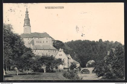 AK Weesenstein, Ortspartie