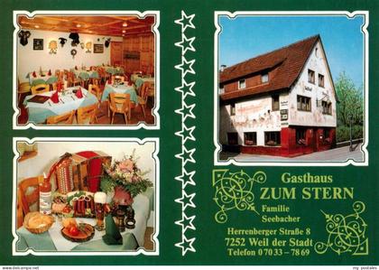 Weil der Stadt Gasthaus Zum Stern Gastraeume