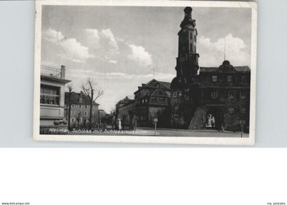 Weimar Thueringen Weimar Schloss Museum