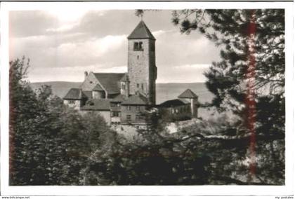 Weinheim Bergstrasse Weinheim Burg ungelaufen ca. 1955