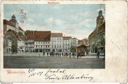 Weissenfels - Marktplatz