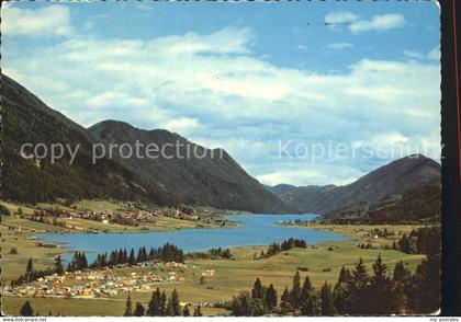 Weissensee Kaernten Campingplatz Alpenpanorama