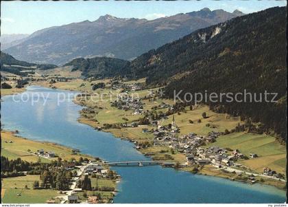 Weissensee Kaernten Weissensee Bruecke, Gebirge