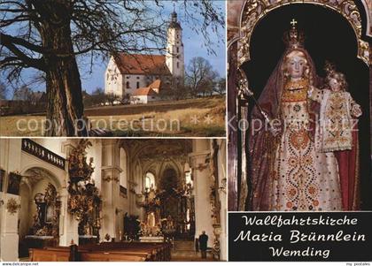 Wemding Wallfahrtskirche Maria Bruennlein zum Trost