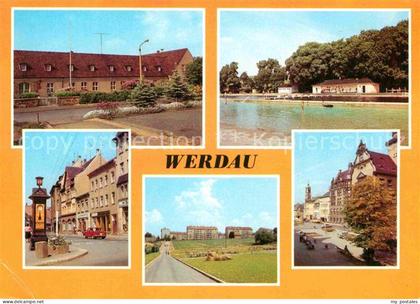 Werdau Sachsen Sportschule Bad August Bebel Str Werdau Ost Neubauten Markt