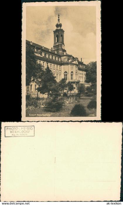 Ansichtskarte Wermsdorf Jagdschloss 1953