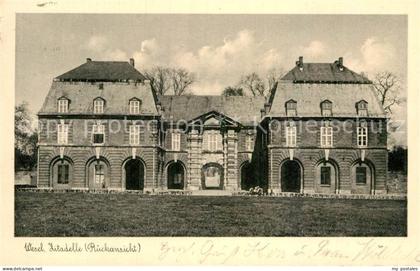 Wesel Rhein Ritadelle Rueckansicht