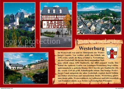Westerburg Westerwald Schloss Fachwerk Panorama