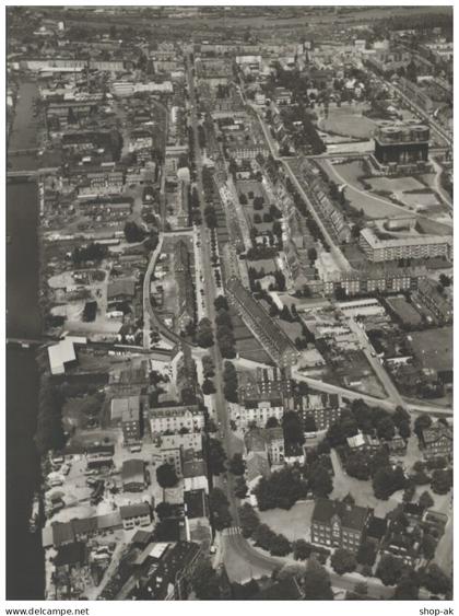 C7561/ Hamburg Wilhelmsburg  Luftaufnahme 24 x 18 cm  ca. 1965