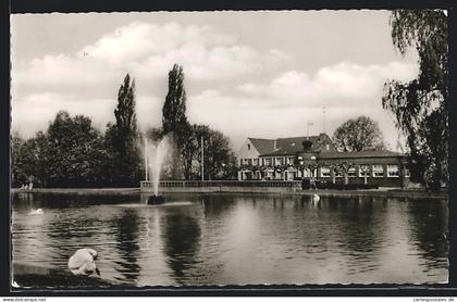 AK Willich, Fontaine im Volkspark