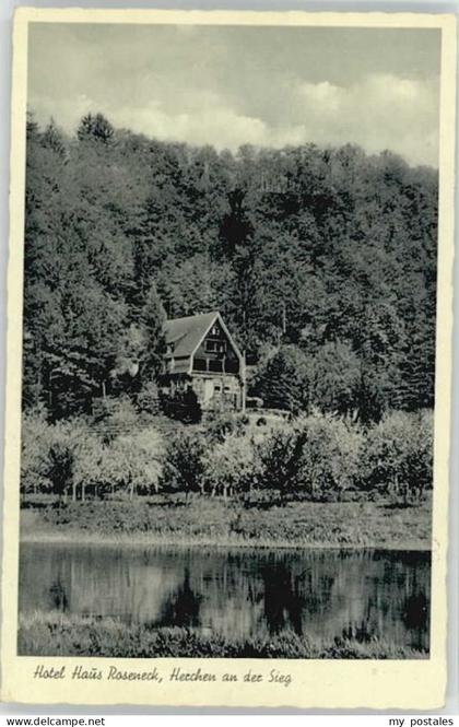 Herchen Sieg Windeck NRW Hotel Haus Roseneck