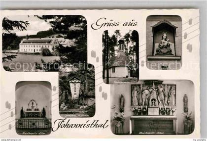 Johannisthal Windischeschenbach Exerzitienhaus Waldkapelle Altar Hauskapelle Alt