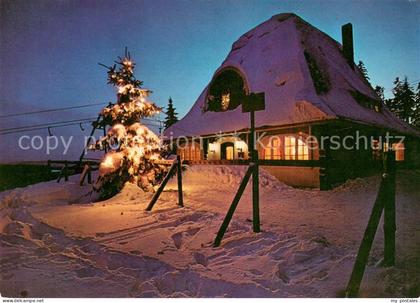 Winterberg Hochsauerland Restaurant Cafe Bobhaus Winterberg Christbaum Winterabe