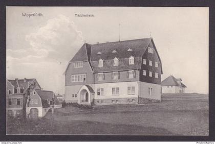 Vintage postcard Germany Wipperfurth Madchenheim Orphanage Girls Home View