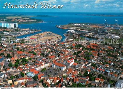 Wismar Mecklenburg Fliegeraufnahme