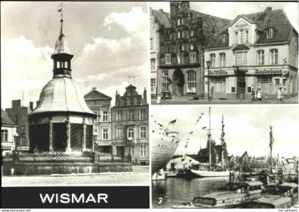 Wismar Mecklenburg Vorpommern Wismar Hafen x 1977