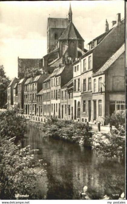 Wismar Mecklenburg Vorpommern Wismar  ungelaufen ca. 1955
