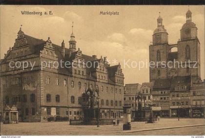 Wittenberg Lutherstadt Marktplatz
