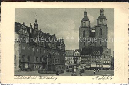 Wittenberg Lutherstadt Marktplatz