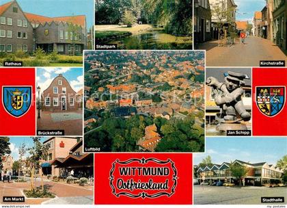 Wittmund Rathaus Stadtpark Kirchstrasse Brueckstrasse Markt Jan Schipp Stadthall
