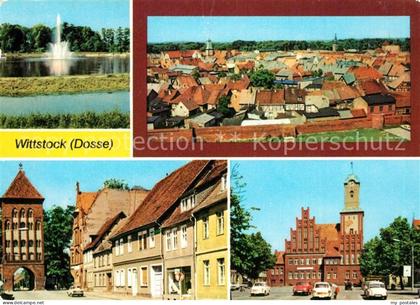 Wittstock Dosseteich Gr?pertor Rathaus